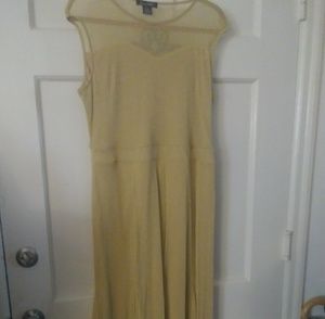 NWOT - Glistening Gold Evening Dress